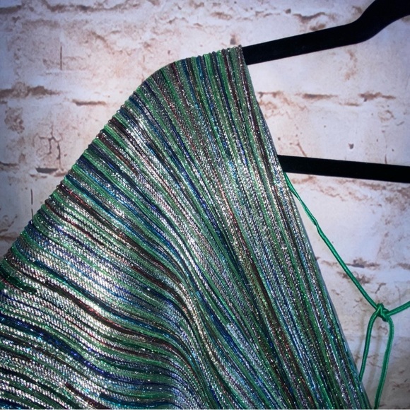 ROTATE Birger Christensen Ester Dress in Fern Green size 32 US 0 NWT - Picture 8 of 14